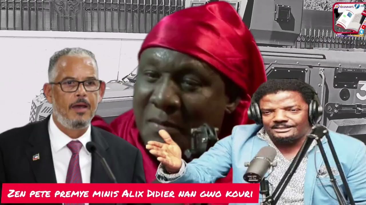 TOU CHO;TIJAN FENK SOUKE PEYI A PREMYE MINIS ALIX DIDIER FILS AIMÉ GEN GWO MALÈ KI PANDYE SOU TÈT LI