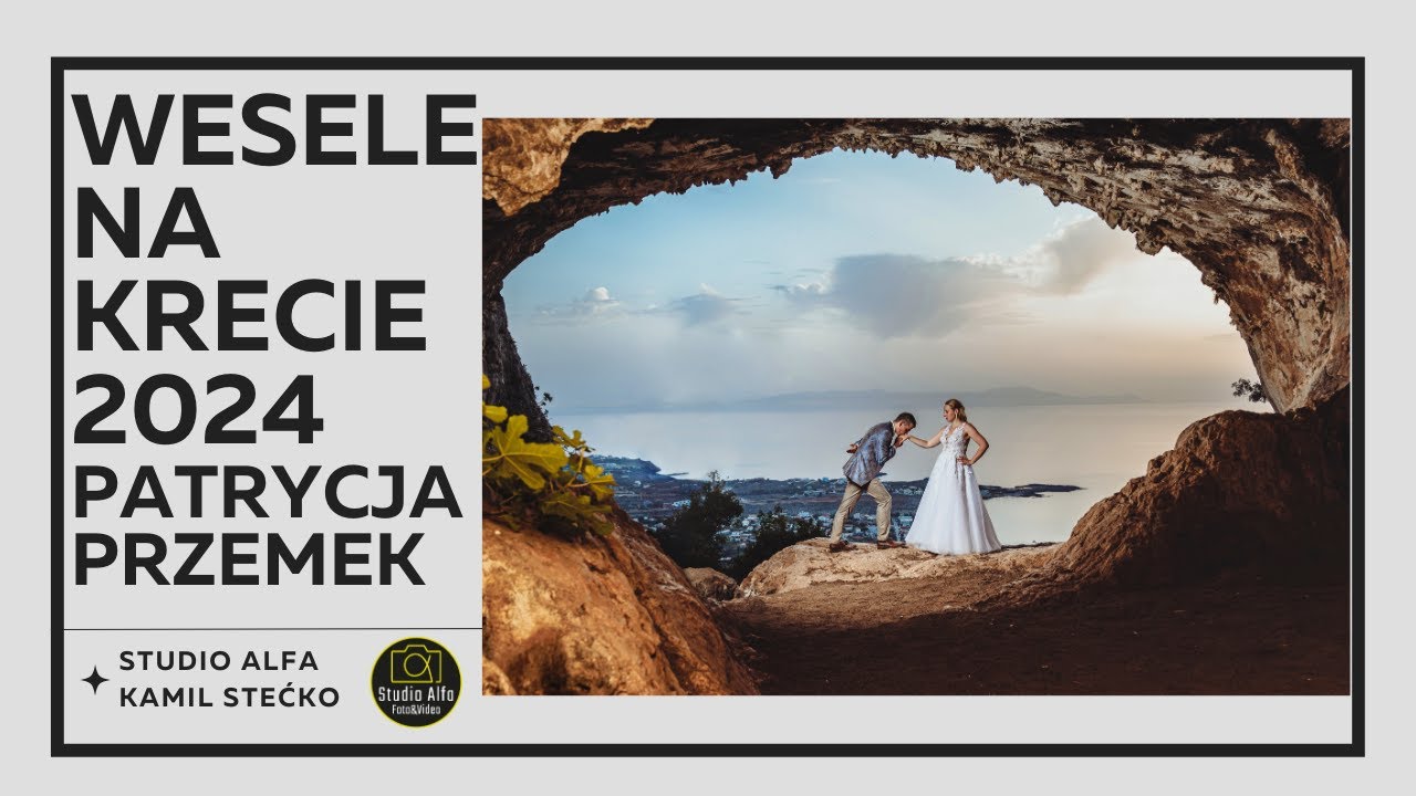 Wesele w Grecji Patrycji & Przemka -  Vlog Kreta 2024 #wedding #greece #ślubzagranicą