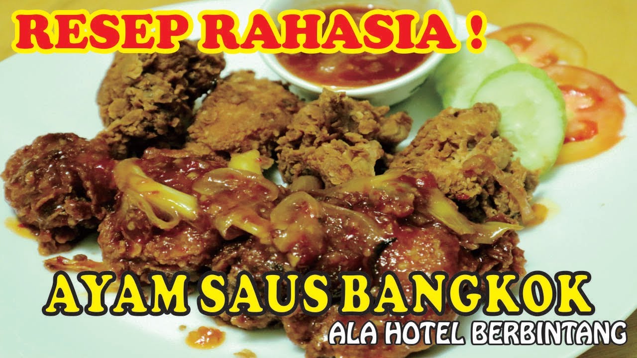 RESEP YANG KALIAN TUNGGU-TUNGGU !!! RESEP THAILAND FRIED CHICKEN ALA HOTEL BINTANG 5