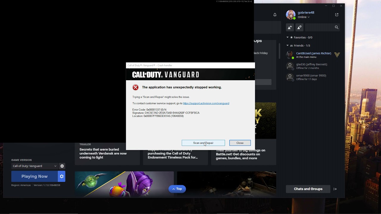 CALL OF DUTY VANGUARD IS A BROKEN PIECE OF CRAP