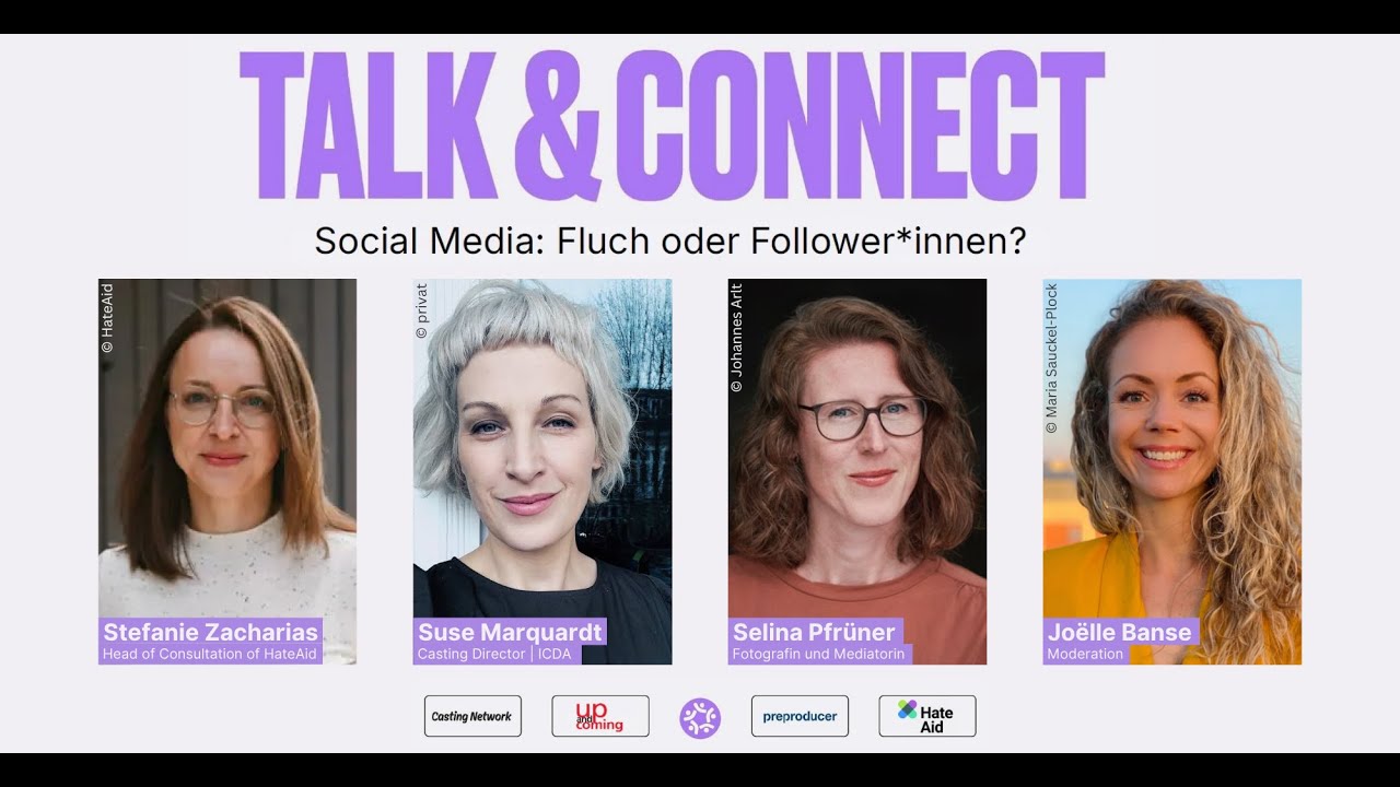Talk & Connect – Social Media: Fluch oder Follower*innen?