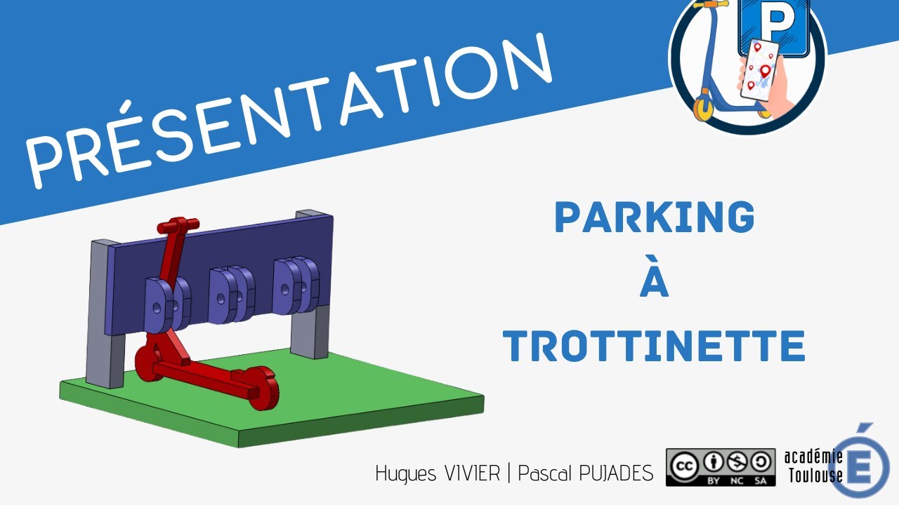 Parking à trottinette