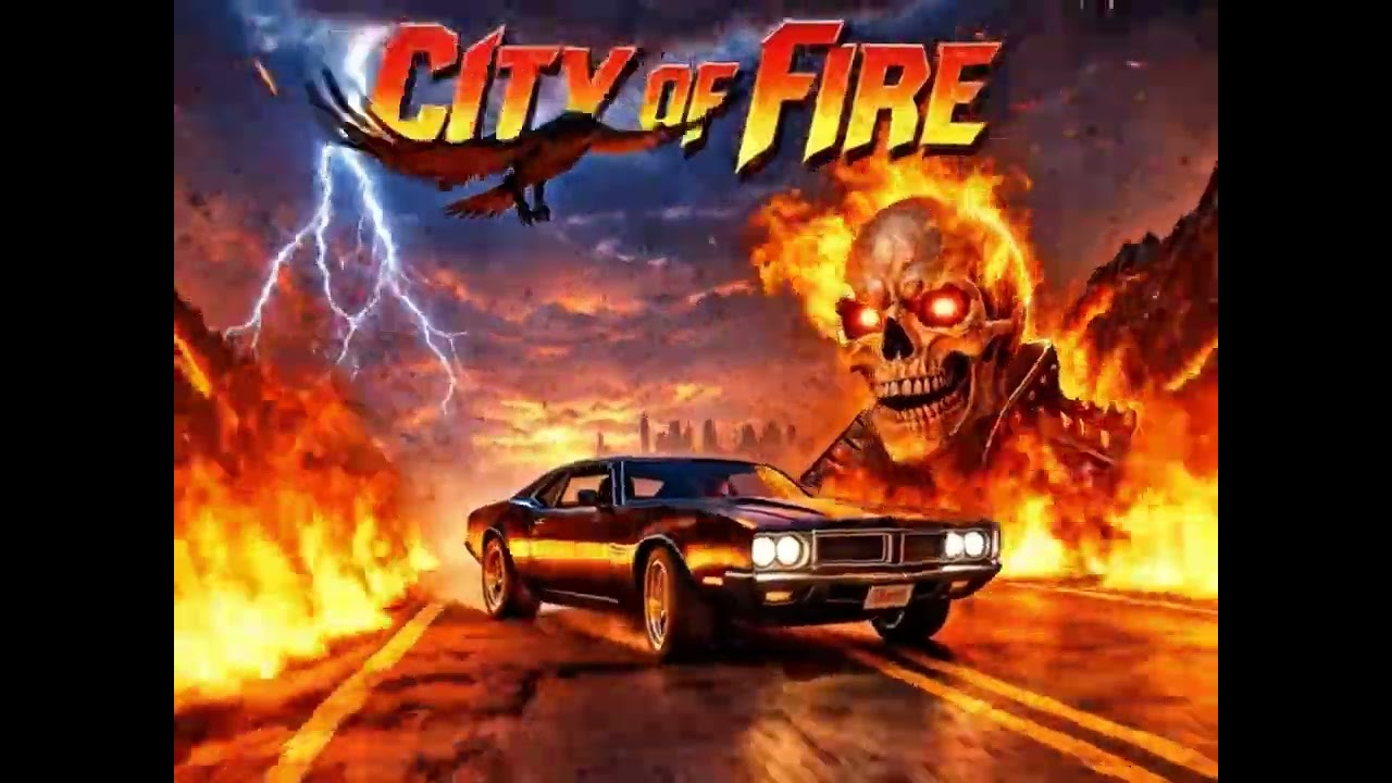 CITY OF FIRE 🔥 – Explosive Hard Rock Anthem Official video  Valter DJ