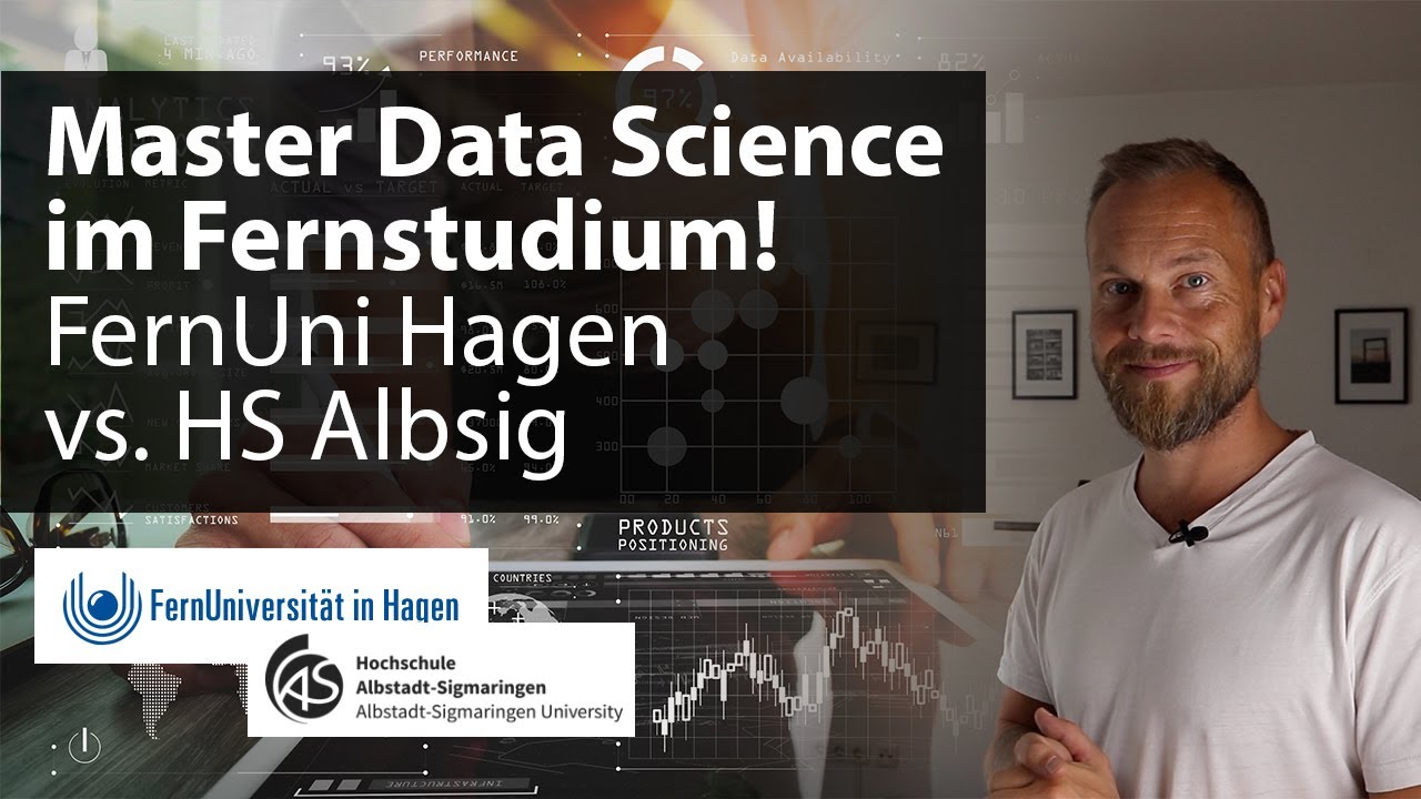 Master Data Science: FernUni Hagen vs. HS Albstadt-Sigmaringen – Fernstudium berufsbegleitend