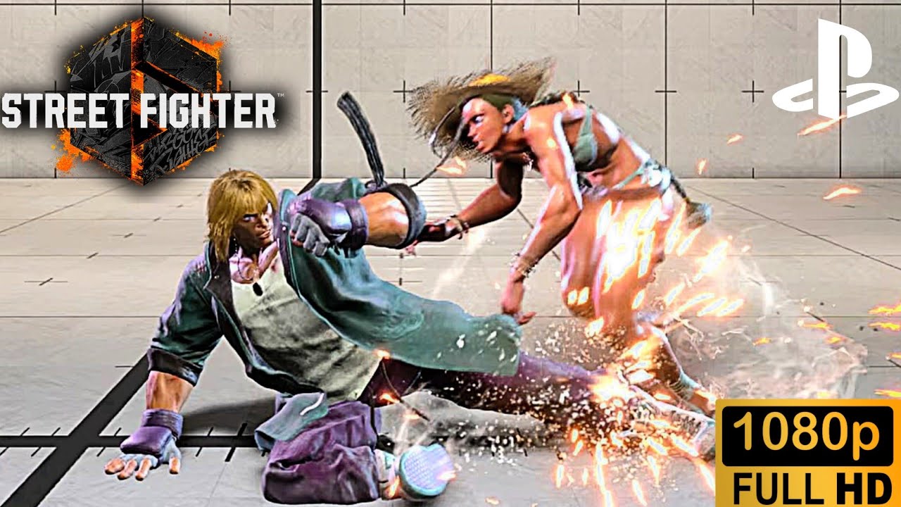 Street Fighter 6 Ken VS Cammy