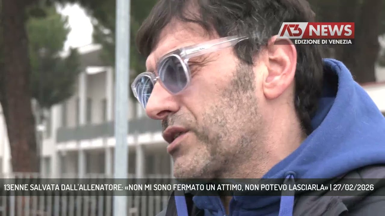 13ENNE SALVATA DALL'ALLENATORE: «NON MI SONO FERMATO UN ATTIMO, NON POTEVO LASCIARLA» | 27/02/2026