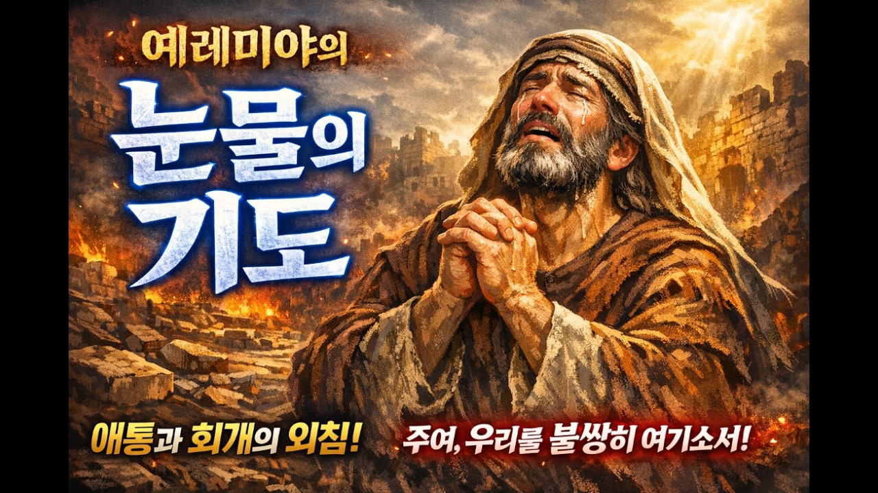 ◆예레미야의 눈물의 기도, 곡조 있는 기도, 찬송 ◆ ♤말씀으로 빚은 기도의 시 #기도시 #복음송 #성경시 #기도 #찬양의 능력 #찬양 #예레미야의 눈물 #예레미야 #노래