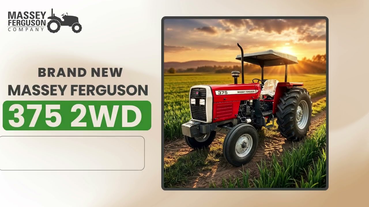 Massey Ferguson 375 - 75HP Tractor for Sale | Massey Ferguson Company