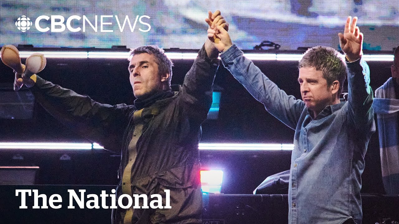 Fans celebrate the return of Oasis to Toronto