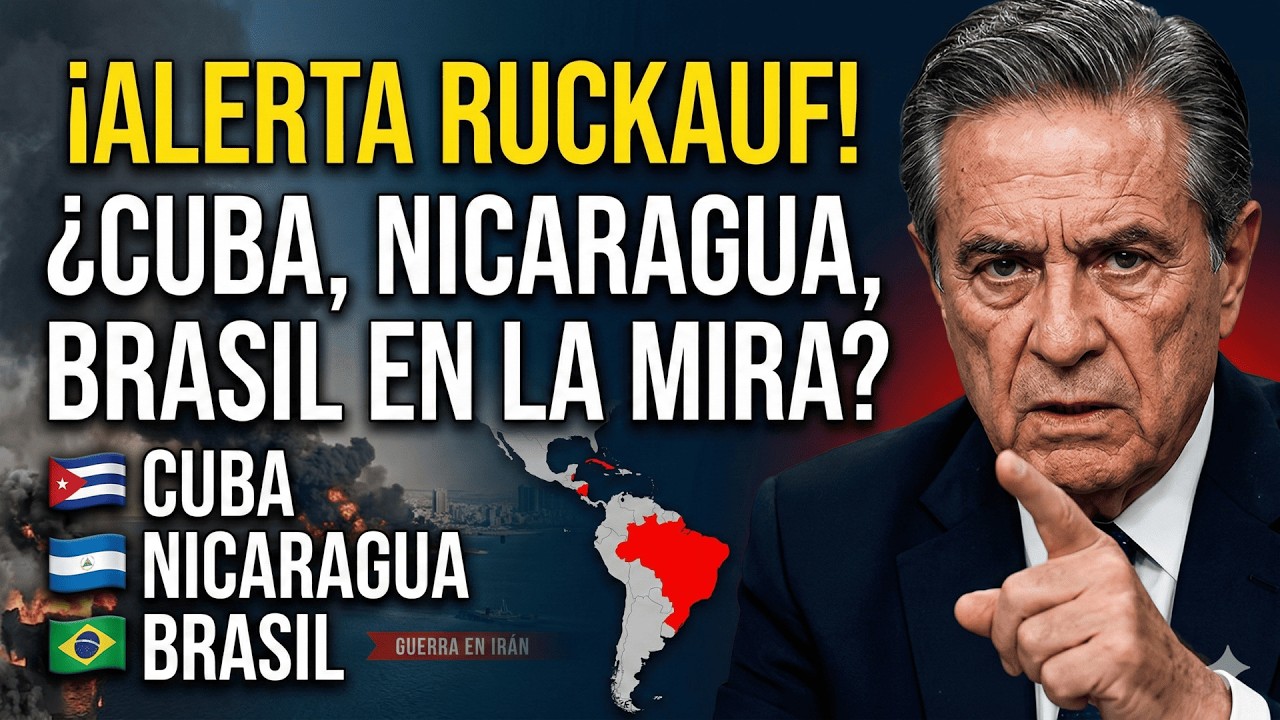 El duro pronóstico de Ruckauf: Qué pasará con Cuba, Nicaragua y Brasil después de la Guerra de Irán