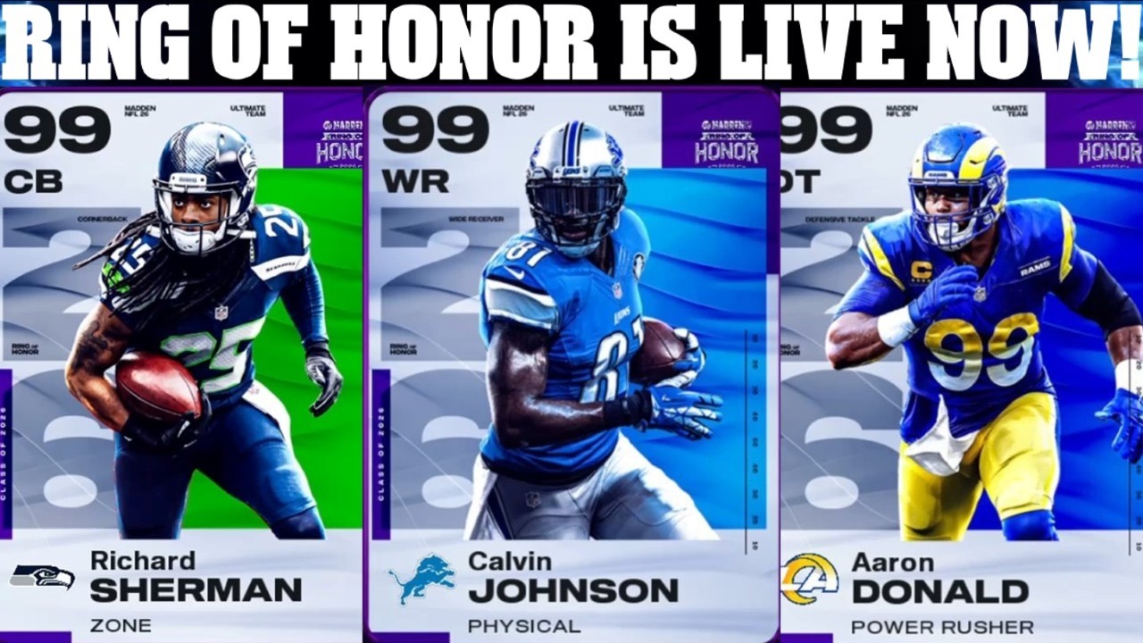 Безумная акция Ring of Honor началась! 3 бесплатных игрока Ring of Honor с рейтингом 98-99! Инфор...