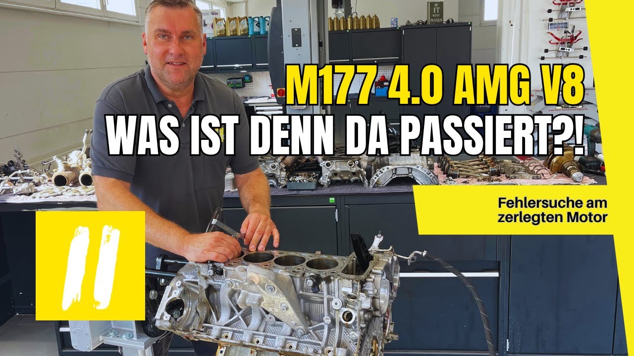 M177 AMG V8 - Wir gehen mit Euch auf mechanische Fehlersuche