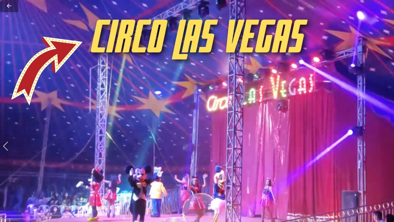 FUI NO CIRCO LAS VEGAS 🎪