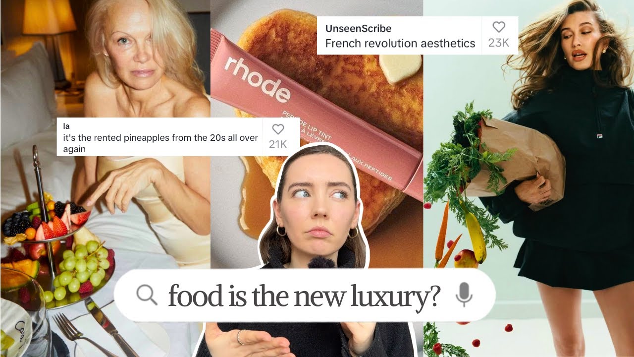 is fashion really trying to sell us food right now??