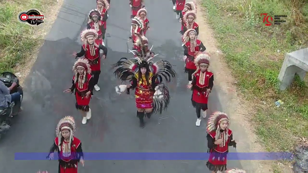 KEREEN BANGET MENYALA RT 01 TARI NYEKSO BATINKU  METATU CARNIVAL