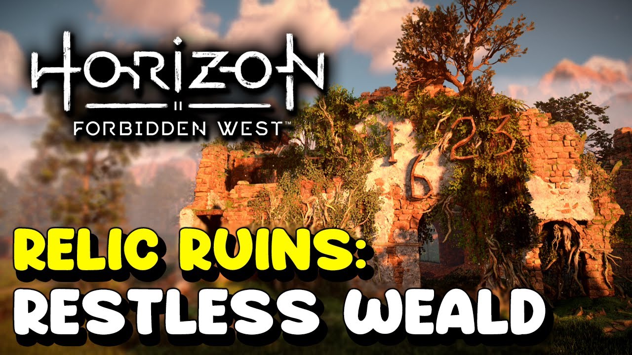 RESTLESS WEALD Relic Ruins Walkthrought Horizon 2 Forbidden West