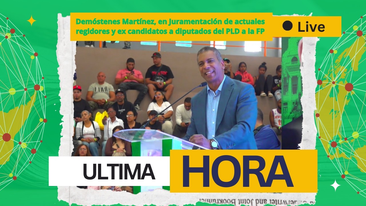 Demóstenes Martínez, en Juramentación de actuales regidores y ex candidatos a diputados del PLD