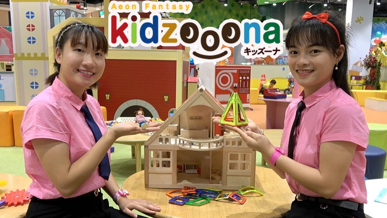 Chị Tuyết Và Chị Hằng Đi Chơi Ở kidzooona ❤ BIBI TV ❤