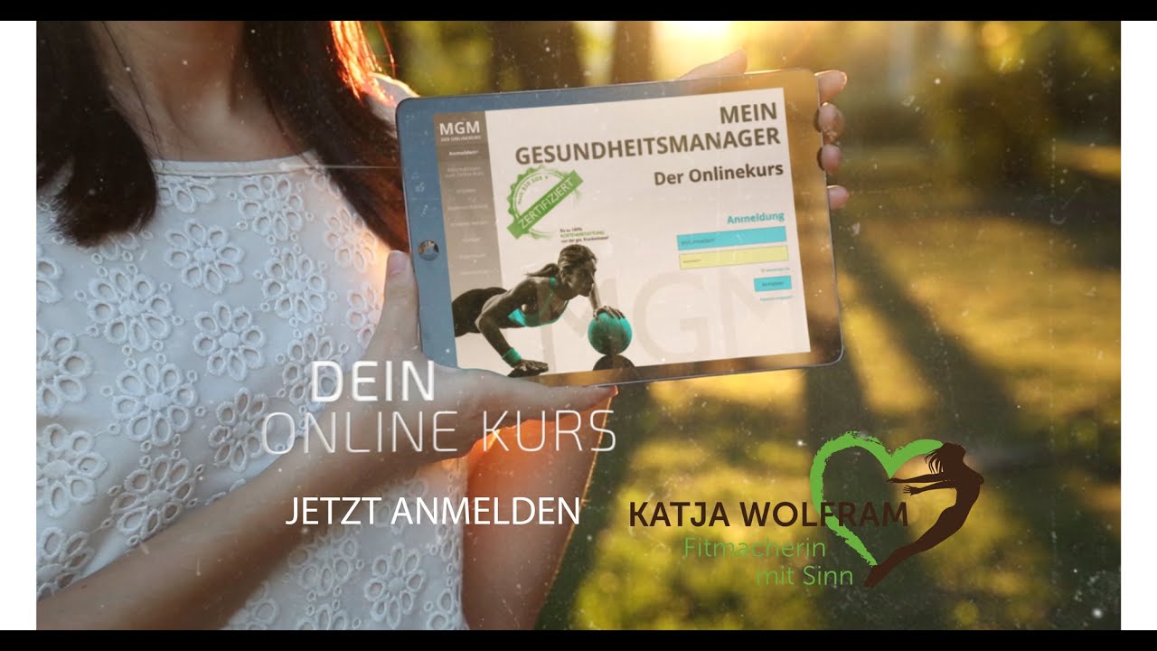 MGM Der Online Fitnesskurs Katja Wolfram
