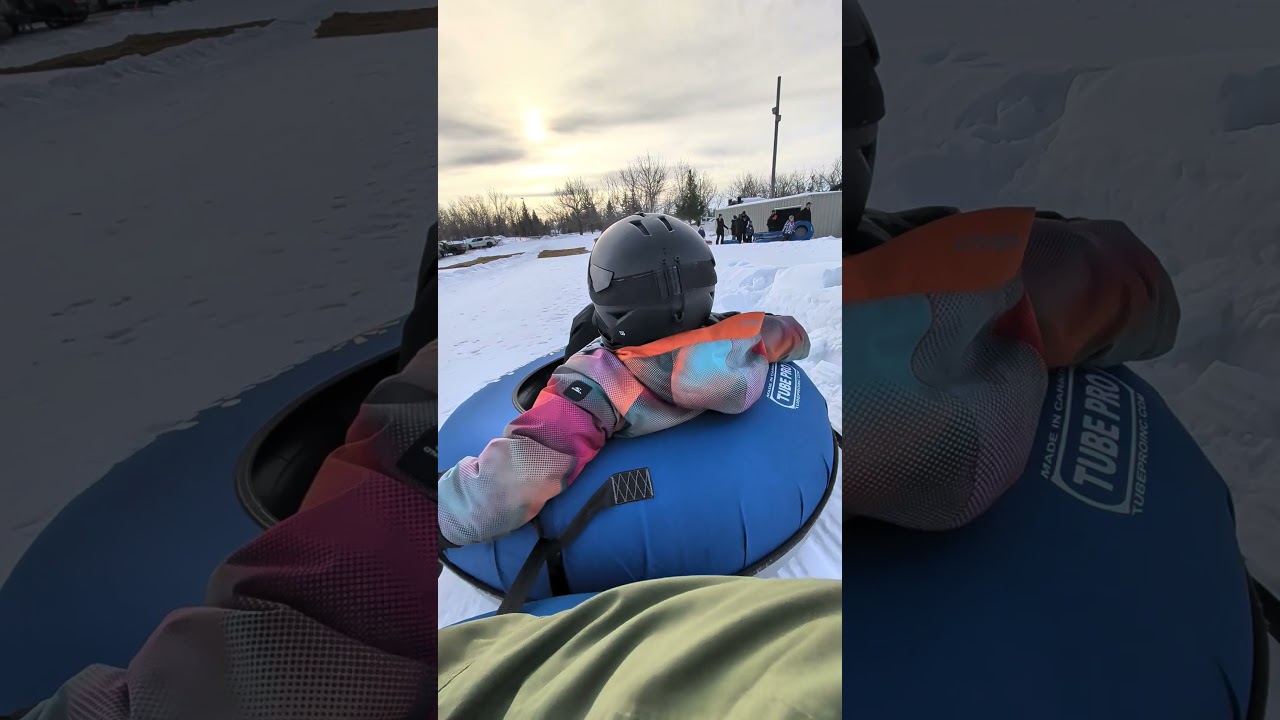 Snow Tubing Fun at the ski resort!!