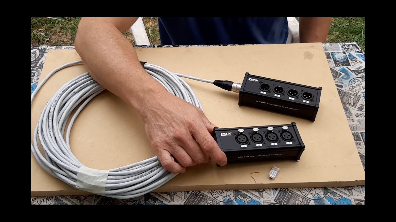 🚩🚩👉🏻 COMO hacer cable UTP categoria 6  con fichas RJ45 (Neutrik) AUDIO y DMX!!! 2020