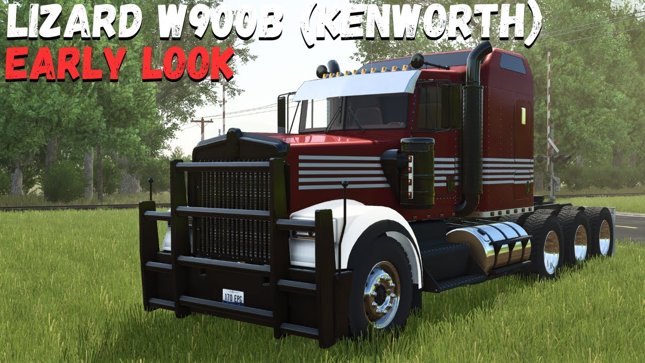 EARLY LOOK LIZARD W900B (KENWORTH) BY SLEUTJES MODDING | Farming Simulator 25