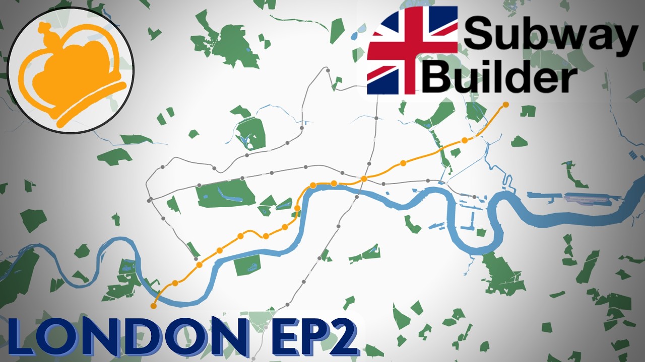 Building the King’s Line | Subway Builder London | 2