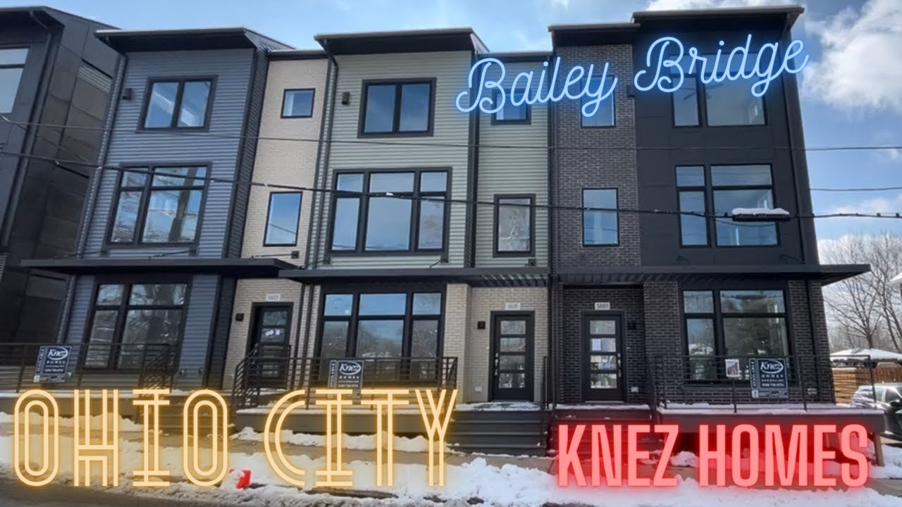 Cleveland, Ohio | Ohio City | New Construction Home Tour | Knez Homes | Downtown Townhome For Sale
