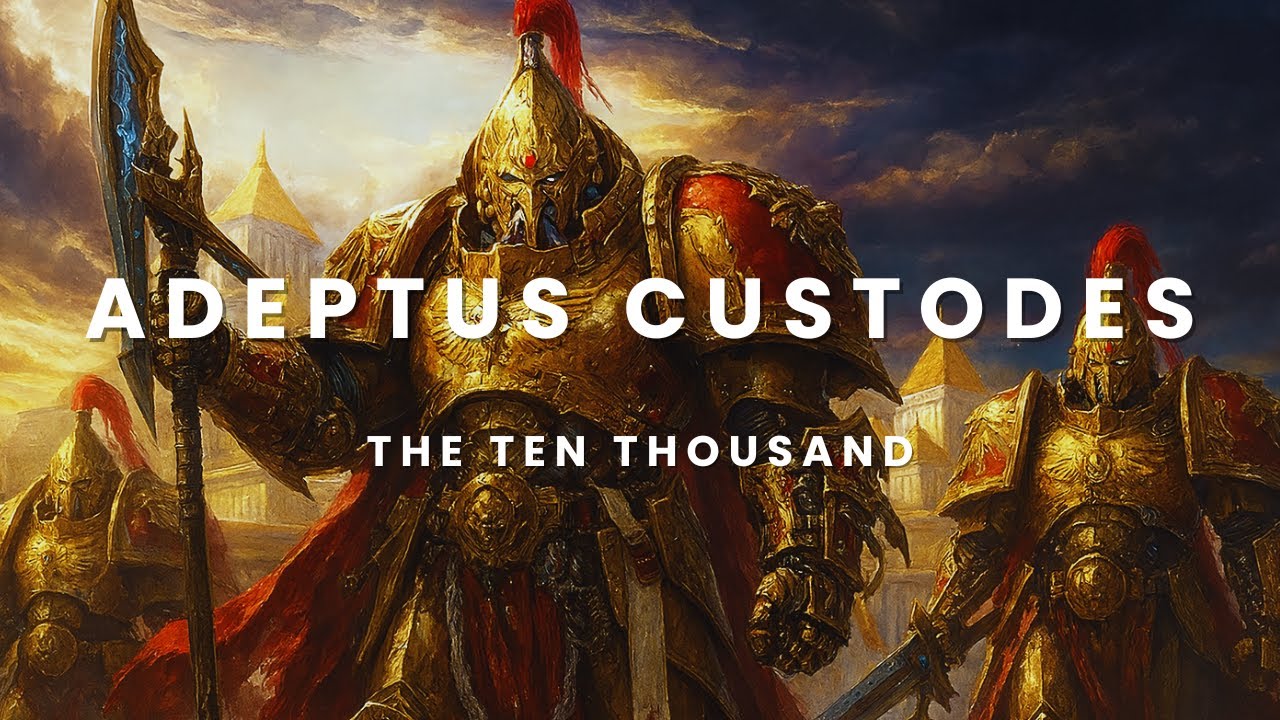 Adeptus Custodes: They Stand When All Else Falls | Warhammer 40K