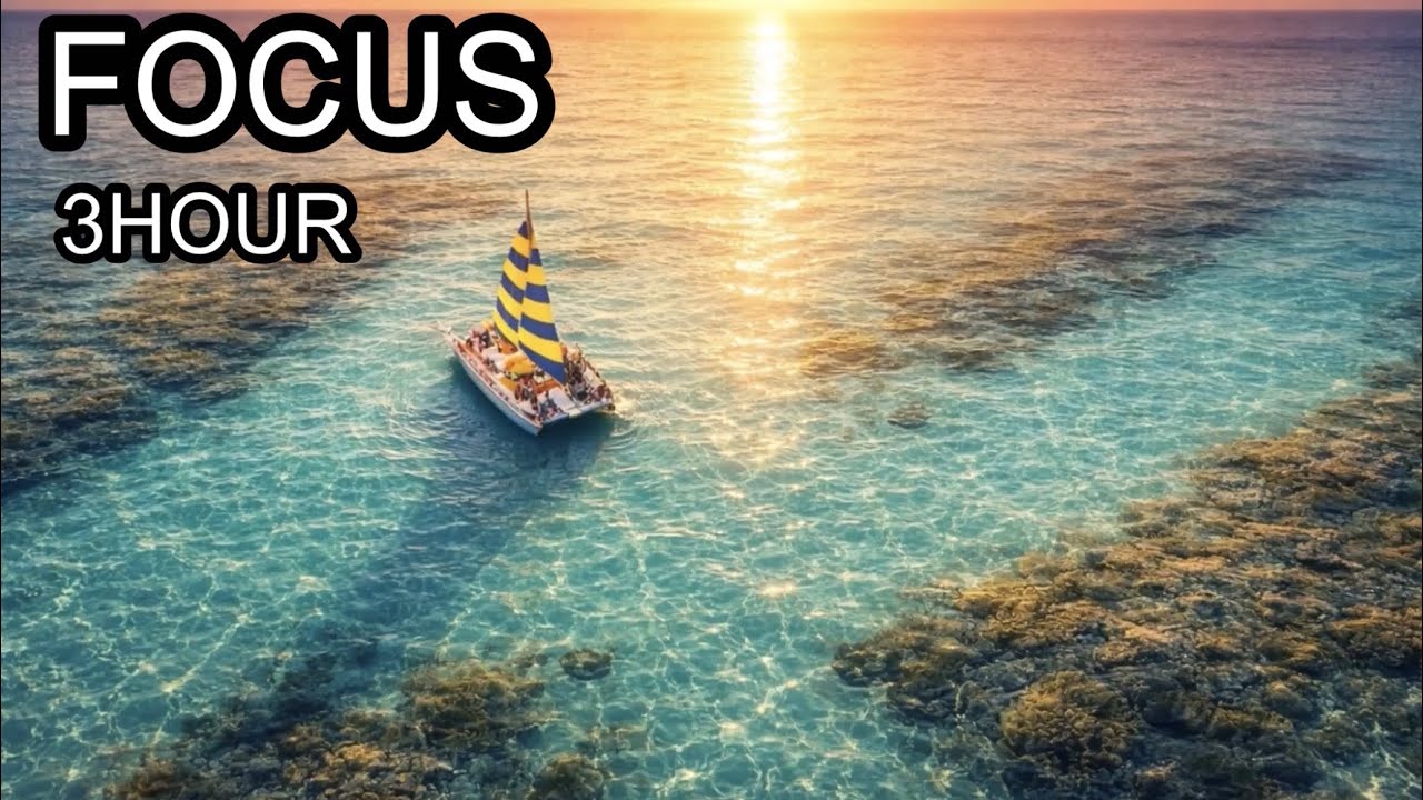 【FOCUS】FORCE – Morning Focus BGM | Fresh Sunrise Ocean Music for Work & Motivation