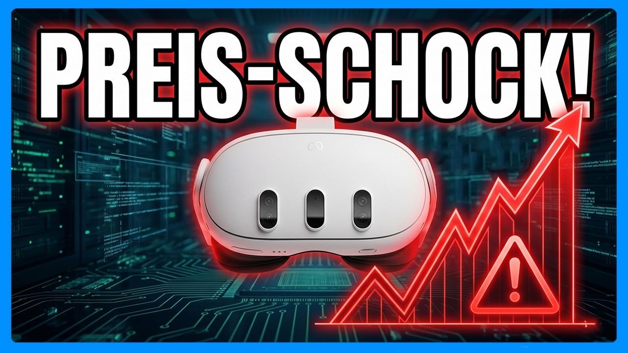 Eilmeldung: Meta erh&ouml;ht Preise f&uuml;r Quest 3 & 3S ab Sonntag