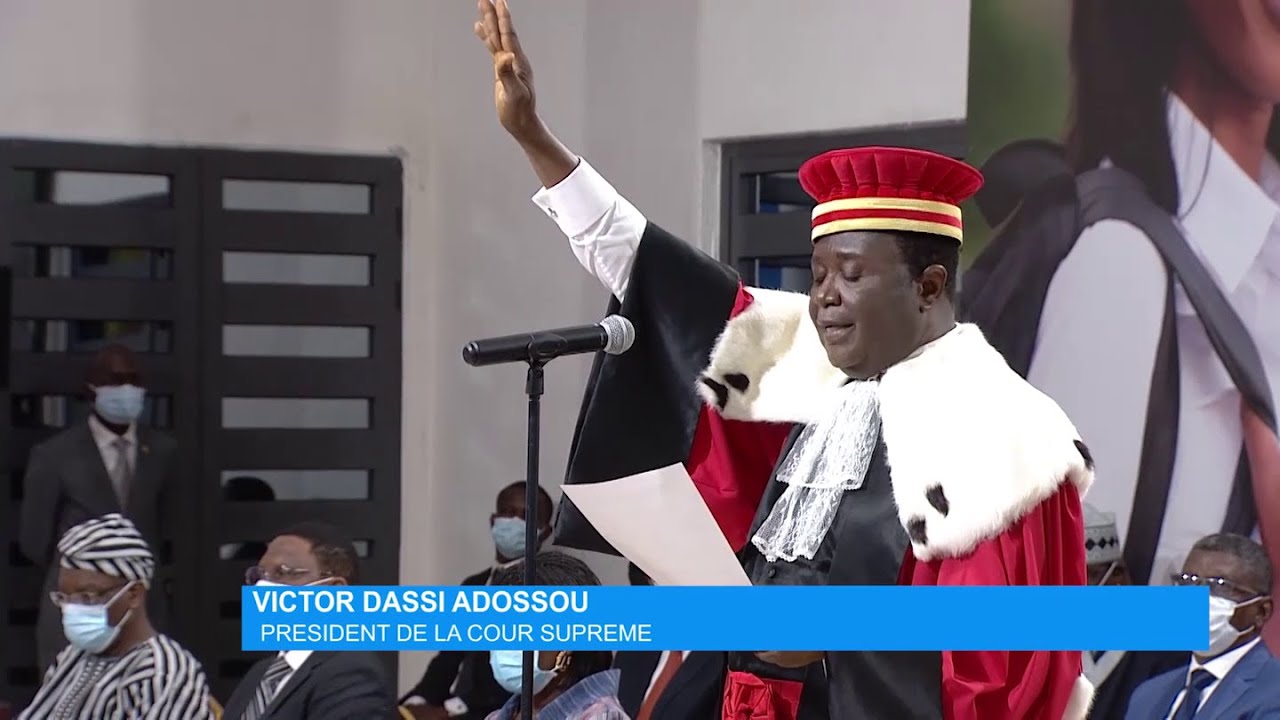 Prestation de serment à la Cour suprême : Victor DASSI ADOSSOU prend officiellement service
