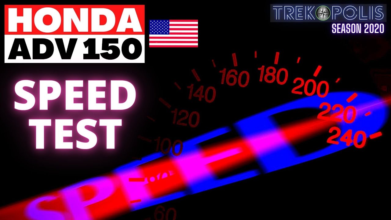 Honda ADV 150's Top Speed in the USA