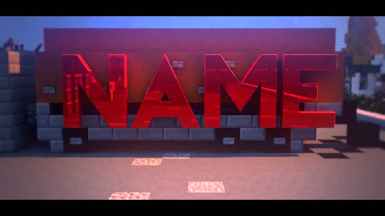 FREE After Effects & Cinema 4D Intro Template: 3D Animated Sync Minecraft Intro #240
