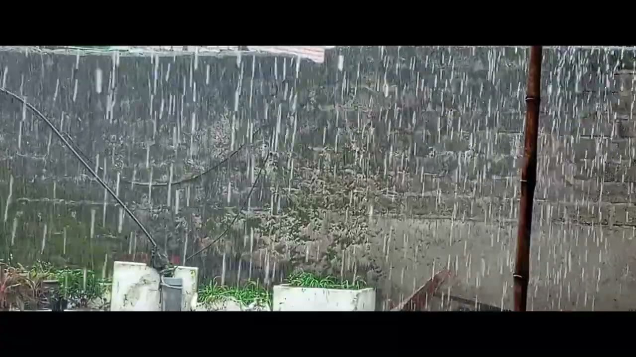 You will fall asleep with the feeling of rain falling.