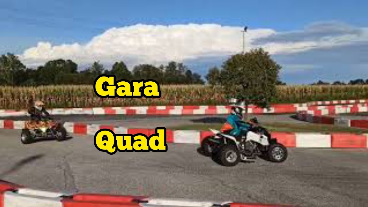 gara tra quad in pista