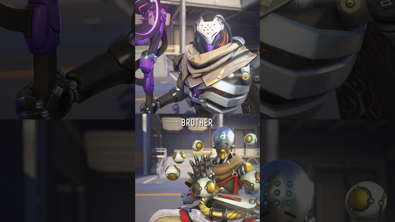 Ramattra and Zenyatta interaction - Overwatch 2