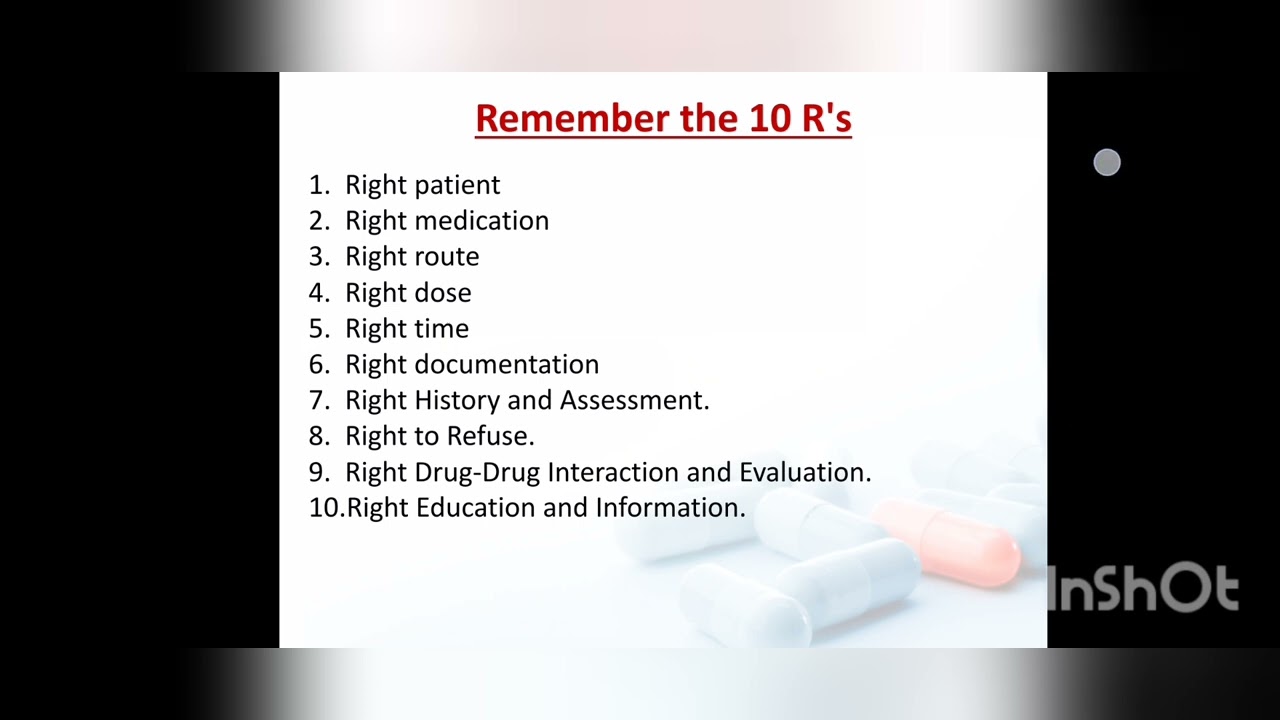 Medication administration in nursing 