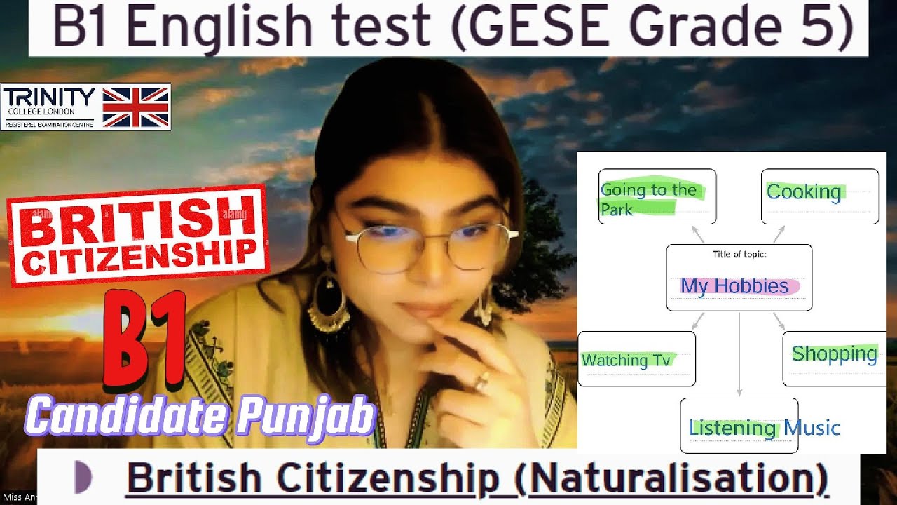B1 English Test (GESE Grade 5) | SELT British Citizenship| Trinity College London ILR UK