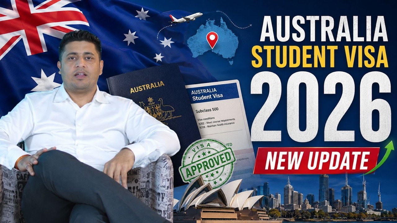 Australia Study Visa 2026 | Complete Student Visa Process, Requirements & Latest Update
