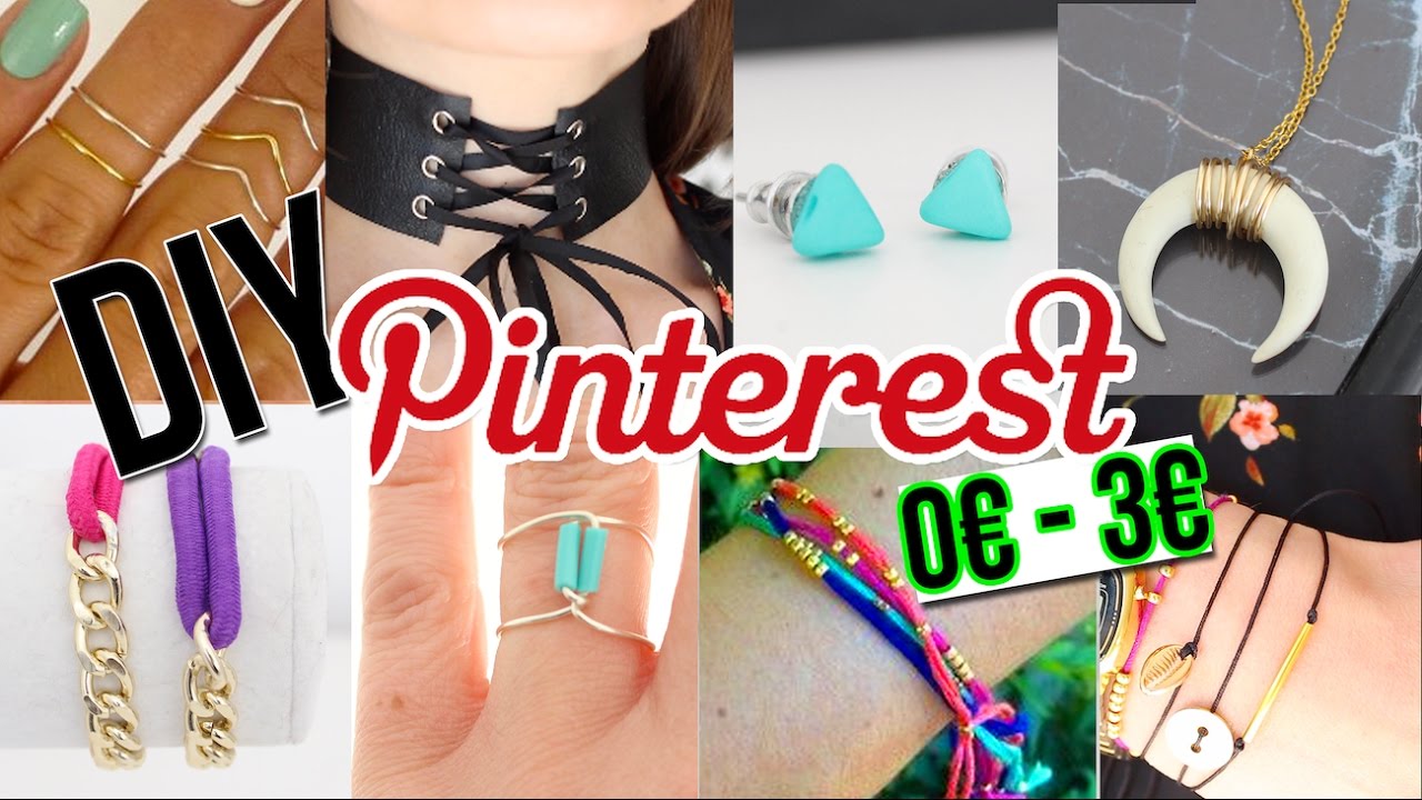 DIY PINTEREST ┋ DIX BIJOUX DE 0€ A 3€ - BOHO / COACHELLA - francais