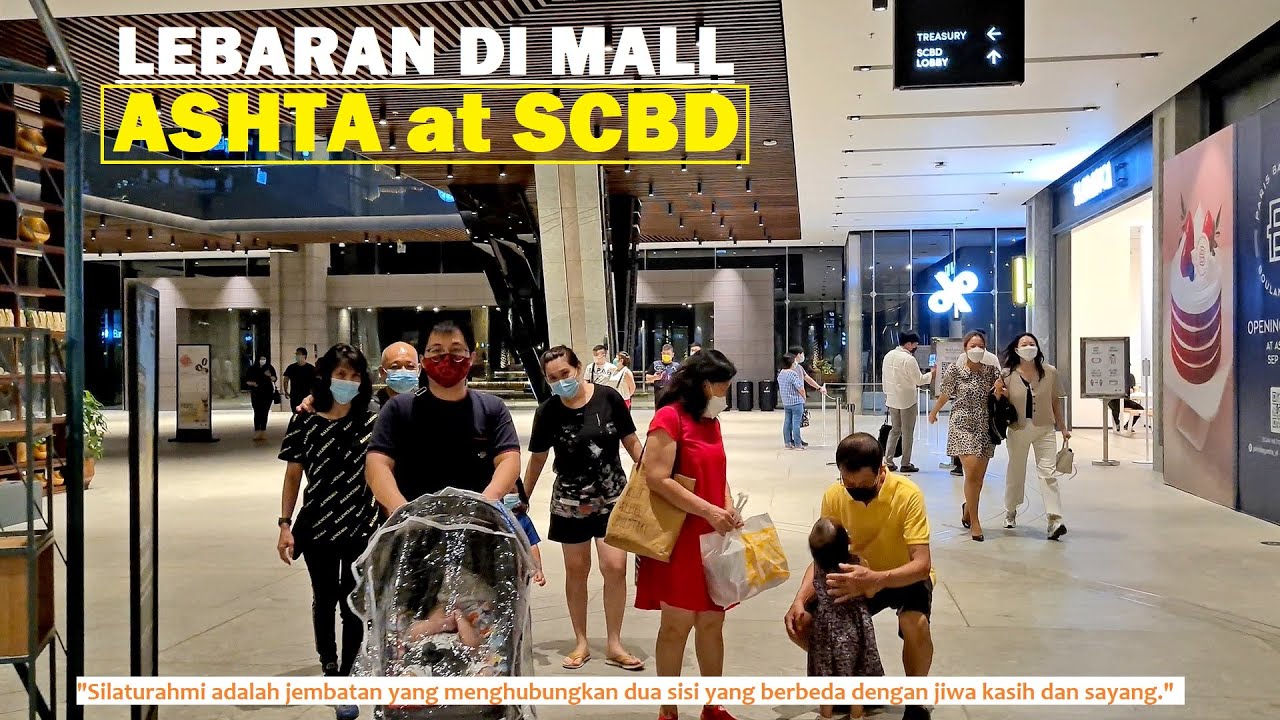 Walking Around Ashta District 8 ⁴ᴷ⁶⁰ ~ Lebaran dan Jalan - Jalan di sekitar Mall Ashta SCBD Jakarta