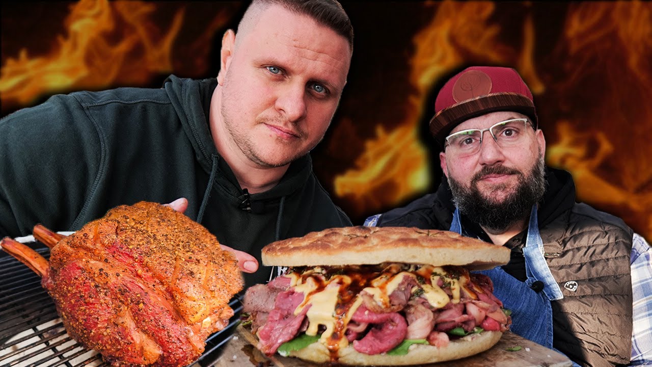 A Steakek Ura🍔🥩Ultimate steak szendó profi módon🤯@PiciGurmanBBQGrill