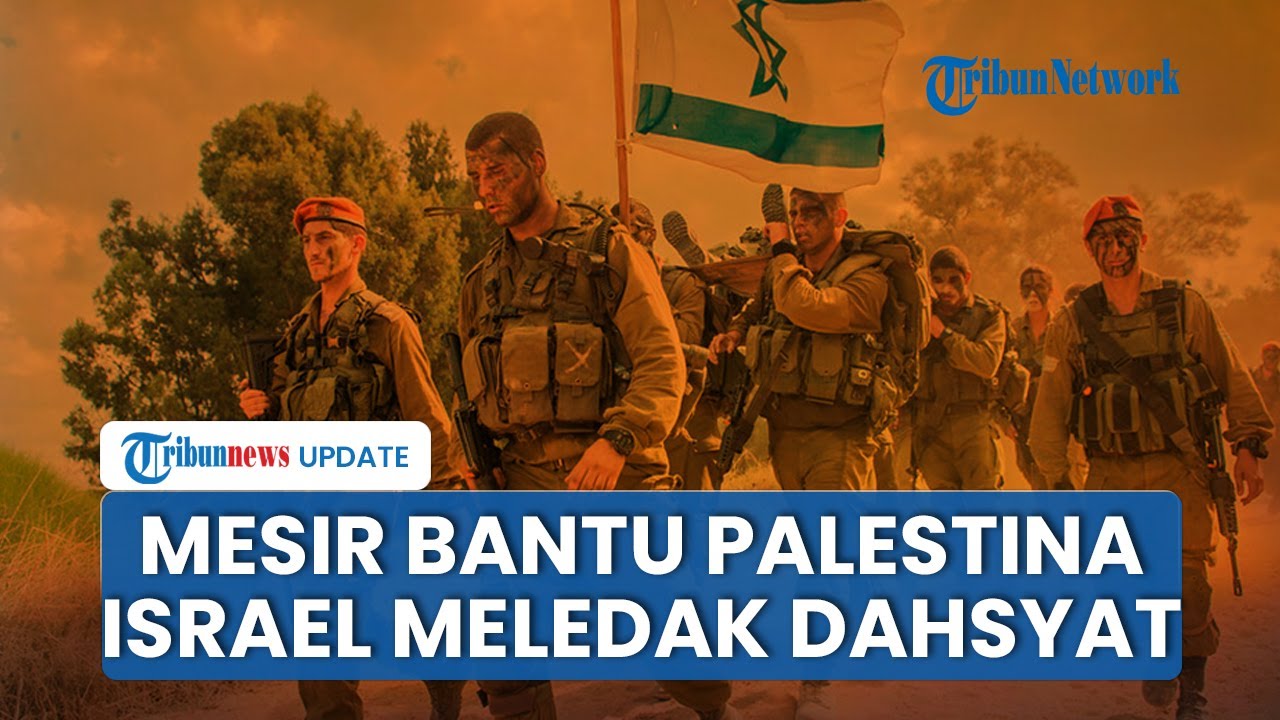Rangkuman Hamas-Israel: Mesir Bantu Pasukan Palestina hingga Ledakan Keras di Seluruh Israel