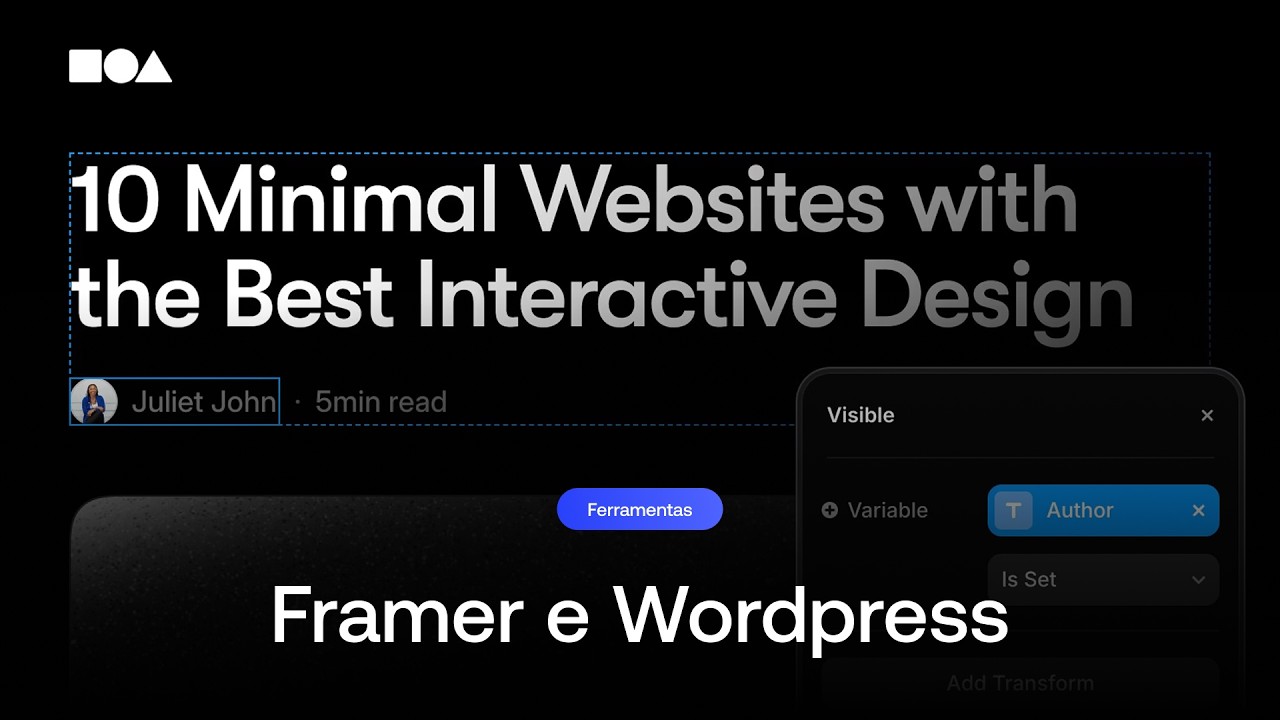 Framer é Limitado Comparado ao WordPress? A Verdade de Quem Usa os Dois na Agência