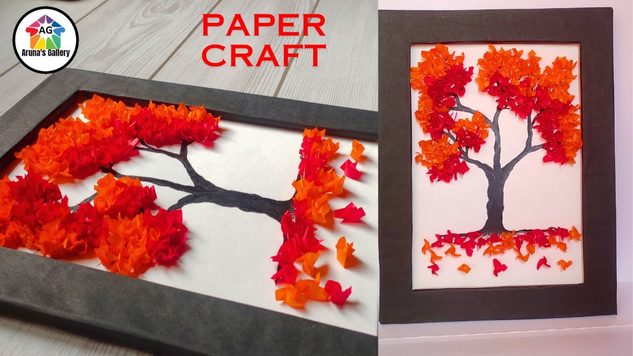 Beautiful 3D wall Hanging | Kids school craft idea | Handmade home decore idea | Easy handmade gift
