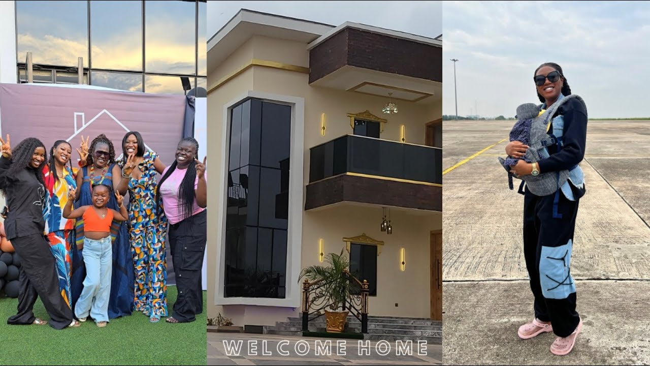 Flying with My Baby for the First Time + Uche nancy’s HouseWarming + Family get together