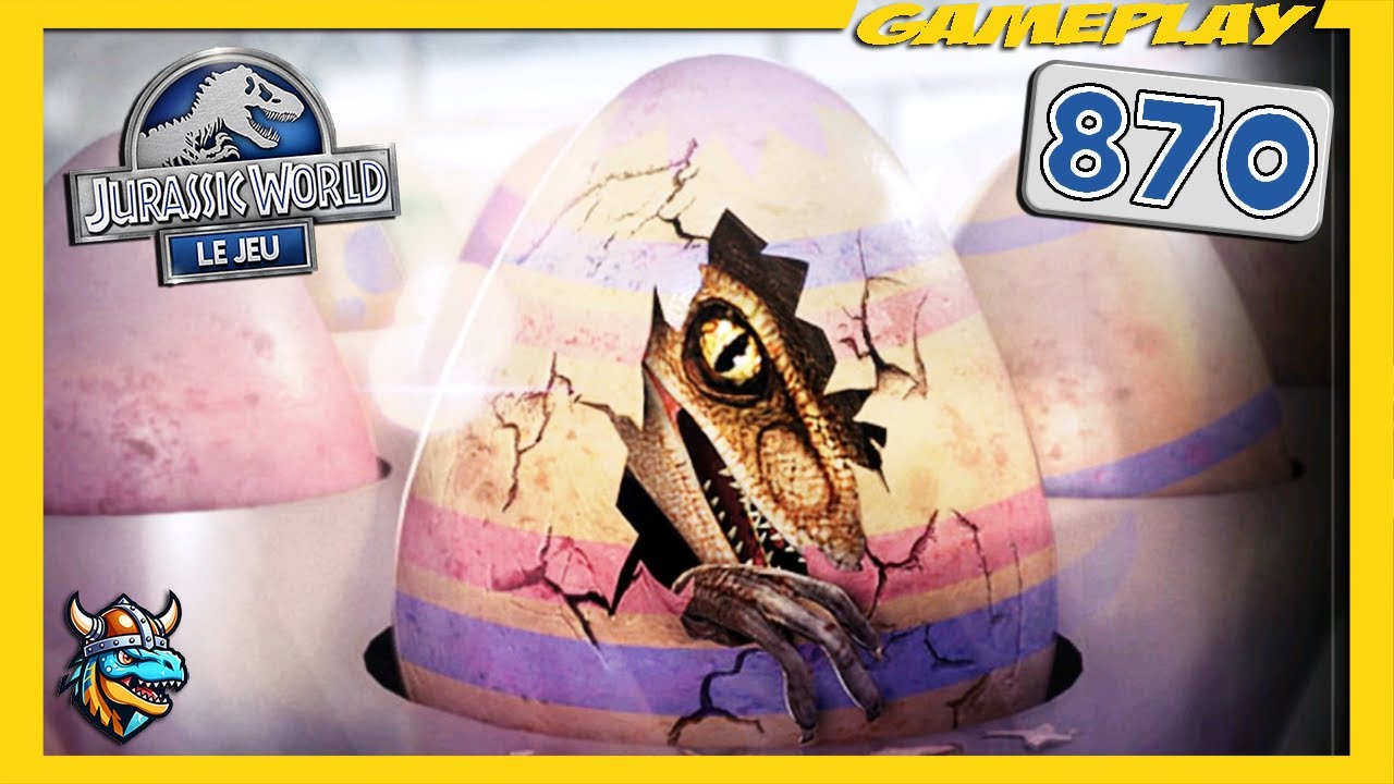 CA AVANCE FORT POUR AVOIR TOUTES LES ESPECES DANS LE PARC ► JURASSIC WORLD: Le Jeu #870 -royleviking