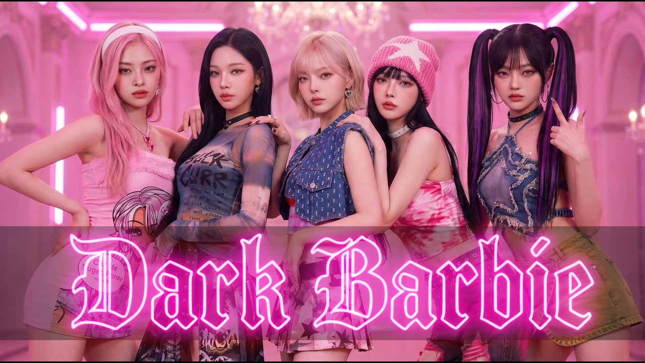 Dark Barbie  (AI K-pop MV made with MidJourney, Seedance2.0, and Nano Banana)