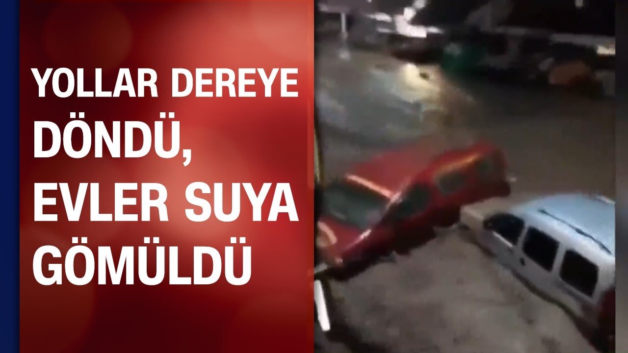 İşte Giresun'daki sel felaketi böyle geldi